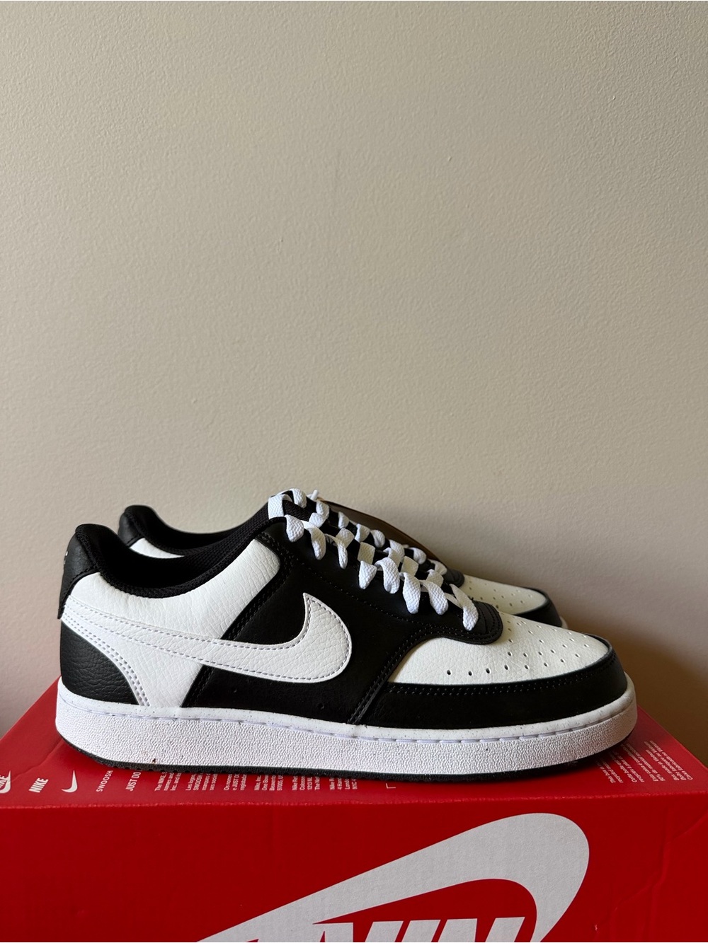 Nike Court Vision Low Black White DH3158-003 Women’s Size 10
